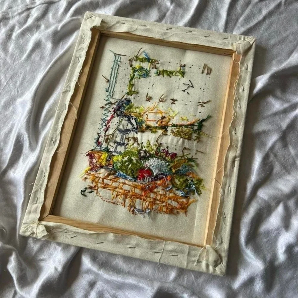 VTG 81' Paragon Stitchery Crewel Embroidery 